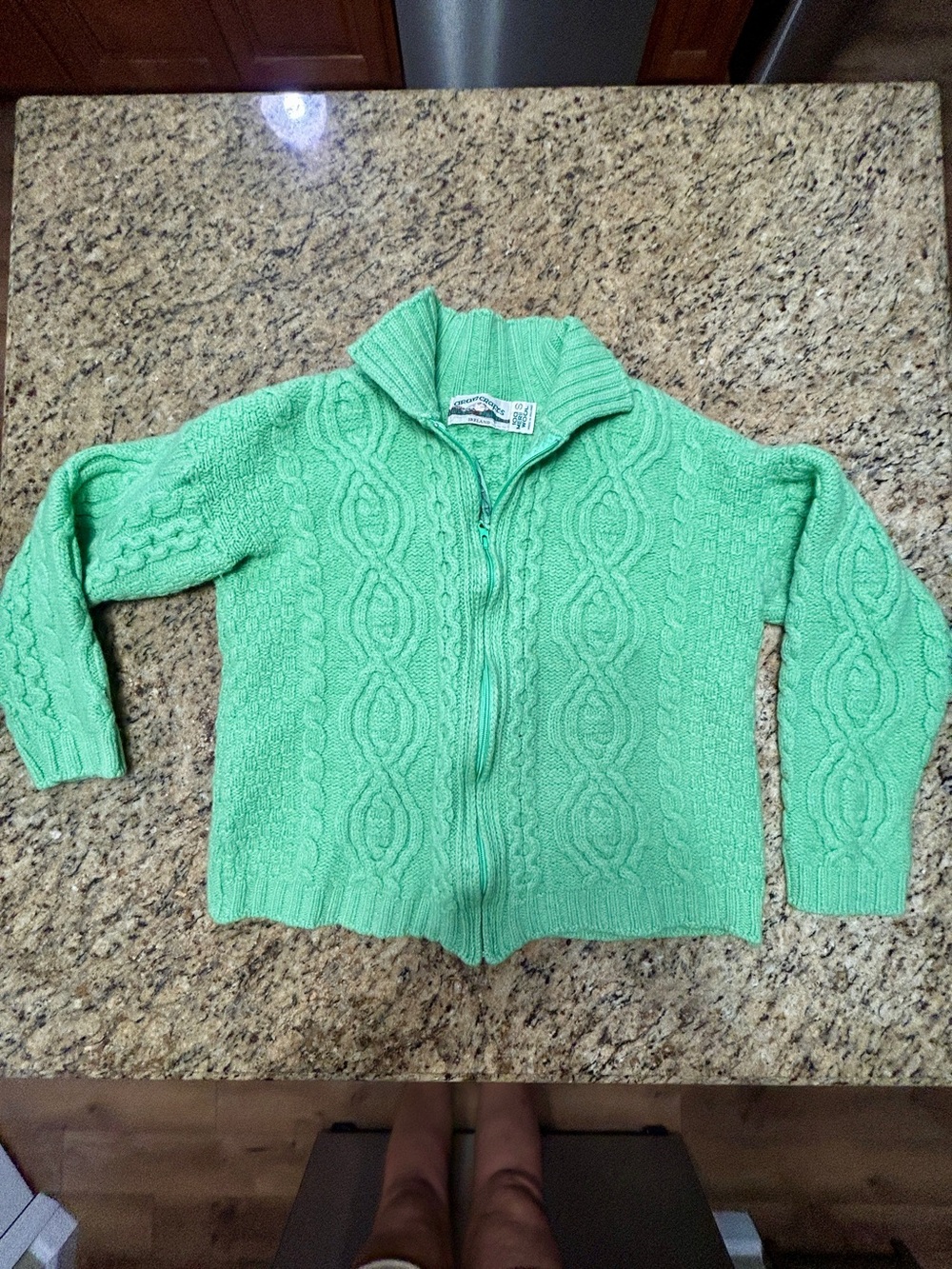 Aran Crafts Wool Sweater -small
